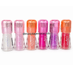 Kit 06 Unidades Lip Gloss 4 Angels BR1148