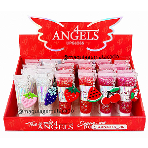 Lip Gloss 4 Angels BR1044 Atacado Box 24 Unidades