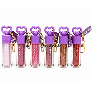 Kit 06 Unidades Gloss Pérola com Chaveiro Me Leva Vivai 3394