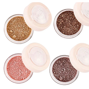 Kit 04 Unidades Sombra Glitter Glow Vivai 4136