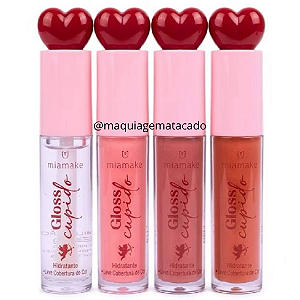 Kit 04 Unidades Gloss Hidratante Cupido Mia Make 615