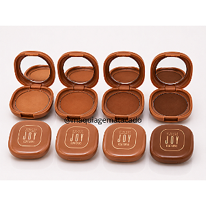 Kit 04 Unidades Contorno Compacto com Espelho Joy Pink 21 CS5742