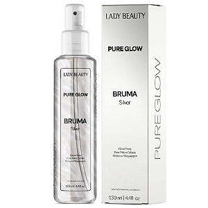Bruma Pure Glow Silver Prata Pele e Cabelo Lady Beauty PRO11