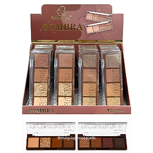 Paleta de Sombras Belle Angel B187 Atacado Box 24 Unidades