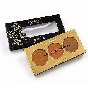 Trio de Contorno Gold Ludurana AC0022