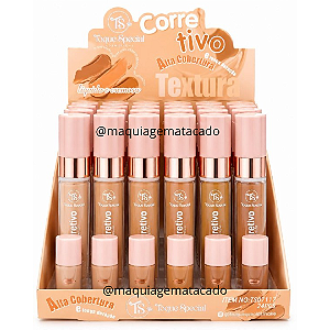 Corretivo Líquido Alta Cobertura Toque Special TS07117 Atacado Box 24 Unidades