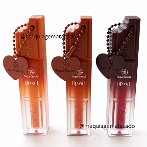 Kit 03 Unidades Lip Oil Chocolate Toque Special TS07111