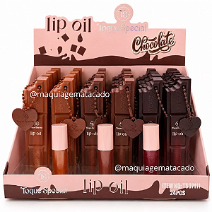 Lip Oil Chocolate Toque Special TS07111 Atacado Box 24 Unidades