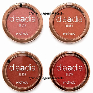 Kit 04 Unidades Blush Dia a Dia Cintilante Mahav BDD-MV