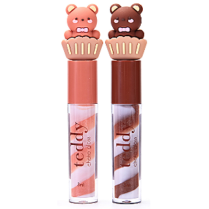 Kit 02 Unidades Choco Gloss Teddy Vivai 3271