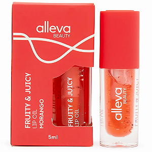 Lip Oil Fruit & Juice Alleva Morango AL1501