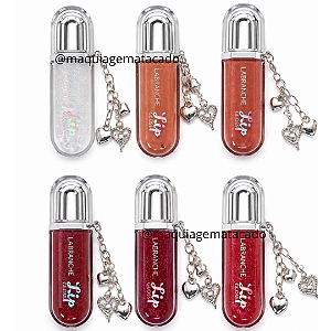 Kit 06 Unidades Lip Gloss com Pingentes Labranche LA7347