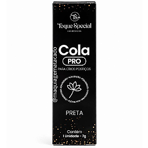 Cola Para Cílios Postiços Pro Á Prova D'Àgua Toque Special Preta TS08001-3