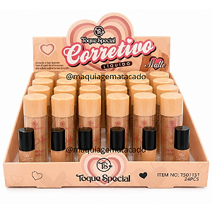 Corretivo Líquido Matte Toque Special TS01151 Atacado Box 24 Unidades