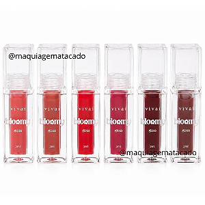 Kit 06 Unidades Gloss Bloomy Vivai 3444