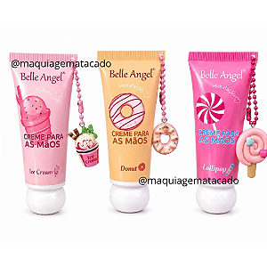 Kit 03 Unidades Creme Para as Mãos Belle Angel RB069