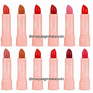 Kit 12 Unidades Batom Tejar Makeup TJ231