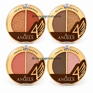 Kit 04 Unidades Paleta de Sombras 4 Angels BR1248