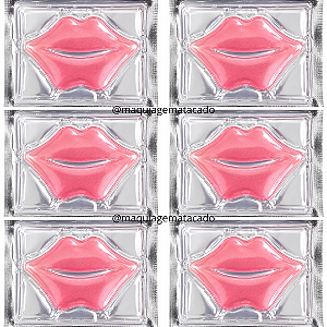Kit 06 Unidades Máscara Labial Yoyo Maquiamor Melancia YYZ-0602-02