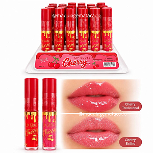 Lip Gloss Cherry Kyrav by Garbin KY707 Atacado Box 24 Unidades