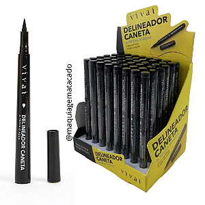 Caneta Delineadora A Prova D'Água Vivai 2189 Atacado Box 48 Unidades