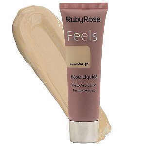 Base Líquida Feels Ruby Rose Caramelo 50