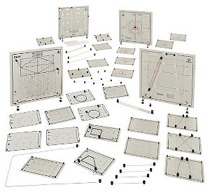 Conjunto de Matemática - Polígonos, Áreas, Trigonometria, Proporções, Produtos Notáveis