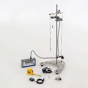 Conjunto de Pêndulos Físico e Simples com Multicronômetro Digital