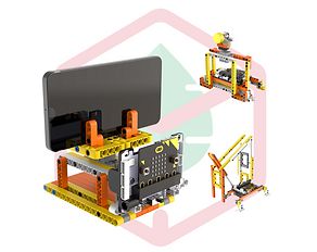 Estrutech - Robótica Programável + Microcontrolador  Micro:Bit V. 2.0 - Ensino Fundamental I e II e Ensino Médio