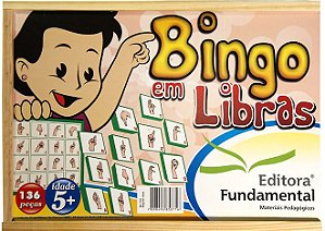 Bingo em Libras - 136 peças