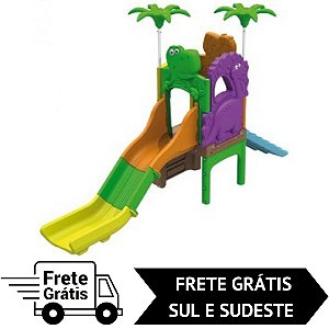 Playground Infantil Ilha dos Fofossauros - Xalingo