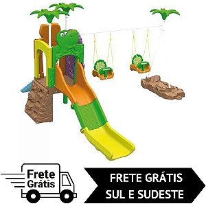 Playground Infantil Aventura dos Fofossauros - Xalingo