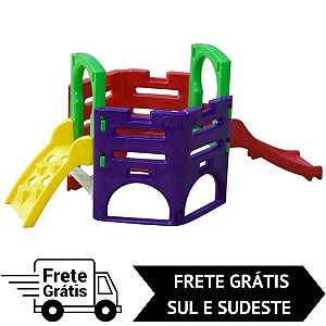 Playground Infantil Miniplay com Escalada Pequena - Freso