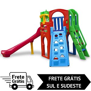 Playground Infantil Royal Play com 1 Escorregador e Escada - Freso