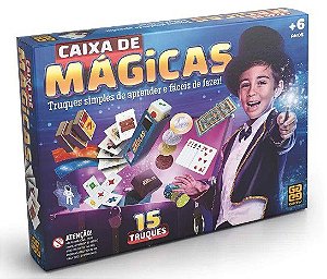 Jogo Caixa de Mágicas 12 Truques - Grow