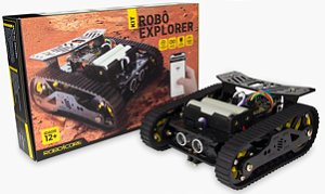 Kit Robô Explorer - Construa um Robô de Verdade - Robótica Educacional