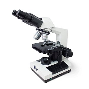 Microscópio Basic Binocular Acromático, 1600x, Led 3w, bivolt