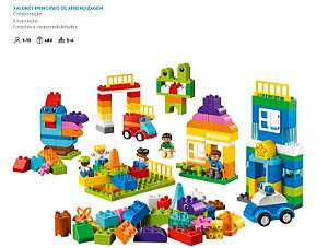 Lego® Education Meu Mundo Extra Grande com 480 peças Original - Educação Infantil