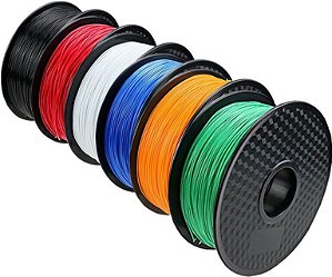 Filamentos PLA - diversas cores - 1kg