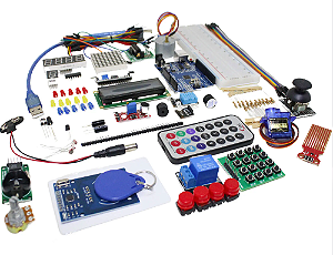 Master Kit: V8 Starter Kit + V4 Advanced Kit - Kit Arduino - RoboCore