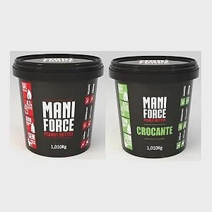 MANI FORCE -  PASTA DE AMENDOIM - 1kg