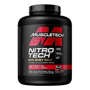 MUSCLETECH - NITRO-TECH 100% WHEY GOLD - 2,280KG