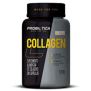 PROBIÓTICA - COLLAGEN 120 CÁPS - HIDROLISADO