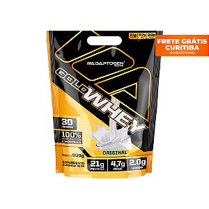 GOLD WHEY - ADAPTOGEN - 900G - REFIL