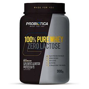 PROBIOTICA - 100% PURE WHEY ZERO LACTOSE - 900g