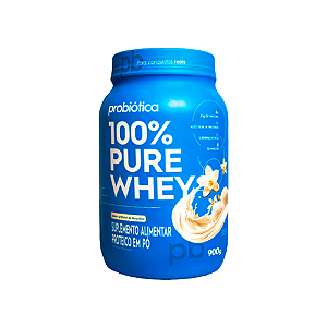 100% PURE WHEY - PROBIÓTICA - 900G
