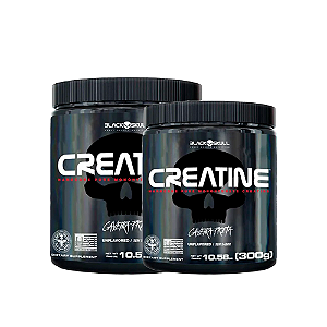 KIT 2X CREATINA BLACK SKULL 300G
