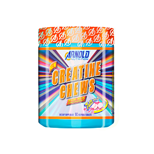 CREATINE CHEWS - ARNOLD - 60 TABLETES - TUTTI FRUTI