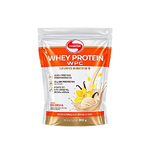 WHEY PROTEIN CONCENTRADO - VITAFOR - 900G (REFIL)