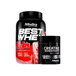 BEST WHEY 900G + CREATINA 300G ATLHETICA